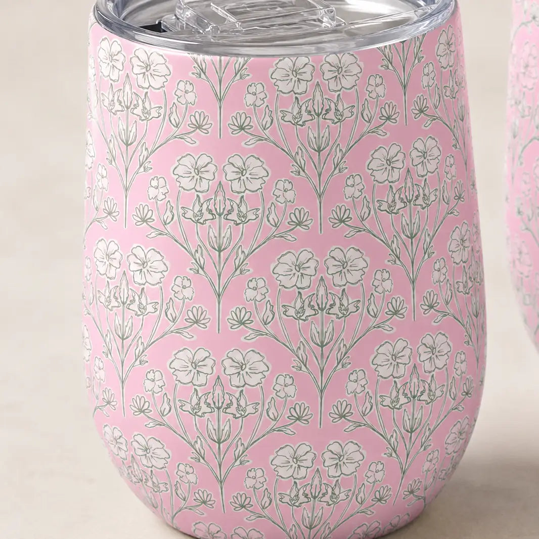 Blushing Blooms Tumbler