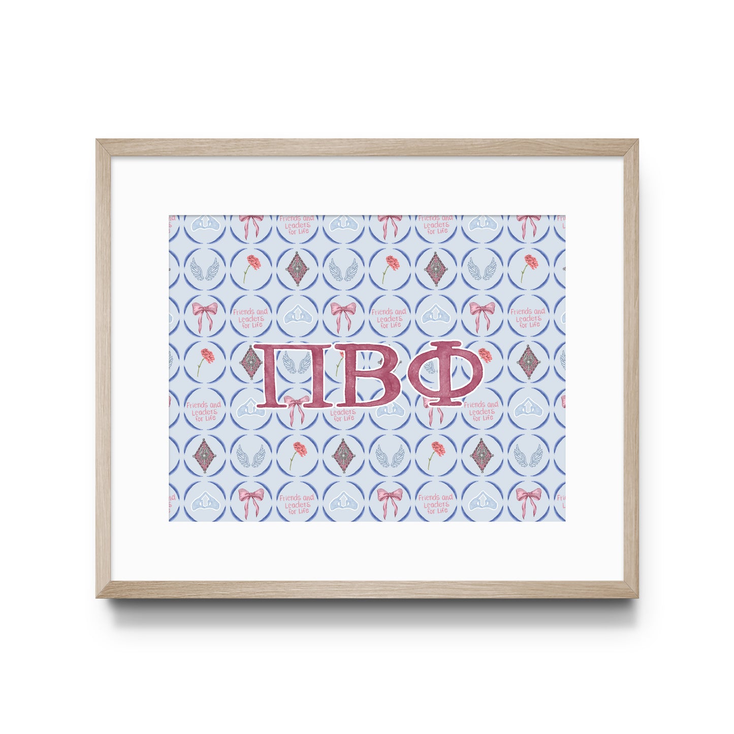 Pi Beta Phi Art Print