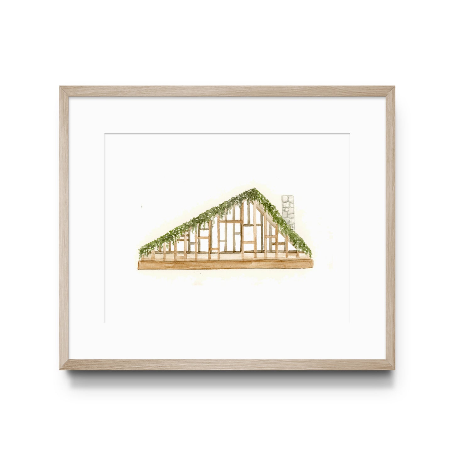 Taylor Swift Folklore Cabin Watercolor Art Print