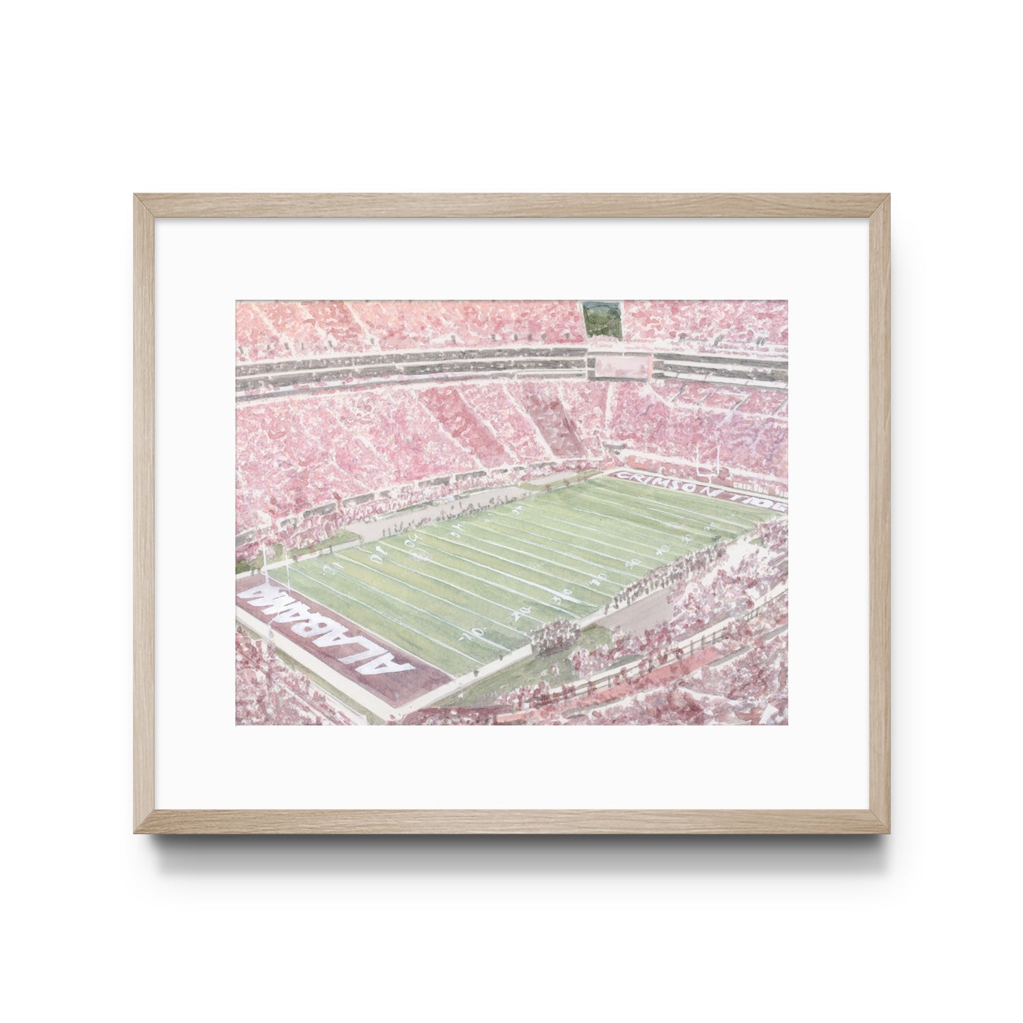 University of Alabama Bryant Denny Interior Print