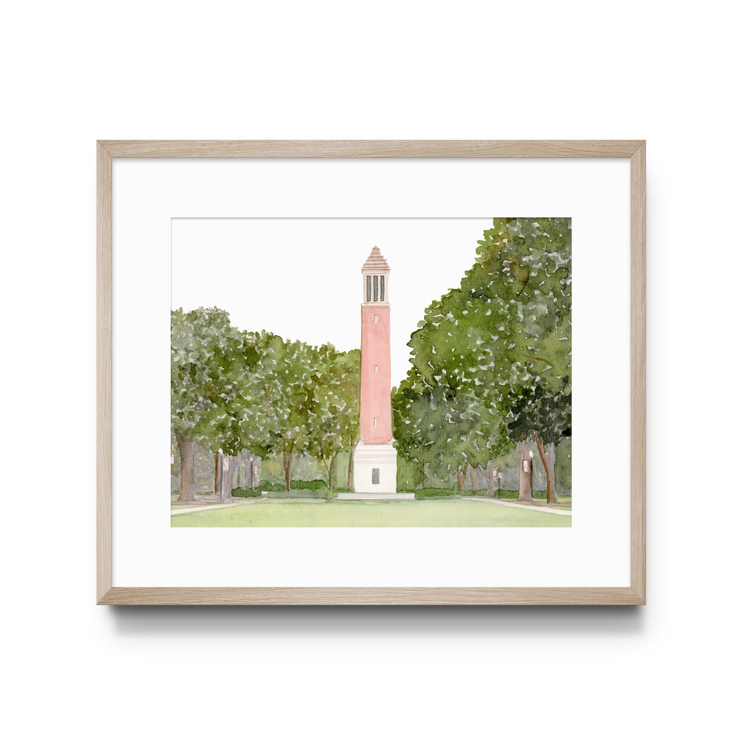 University of Alabama Denny Chimes Print