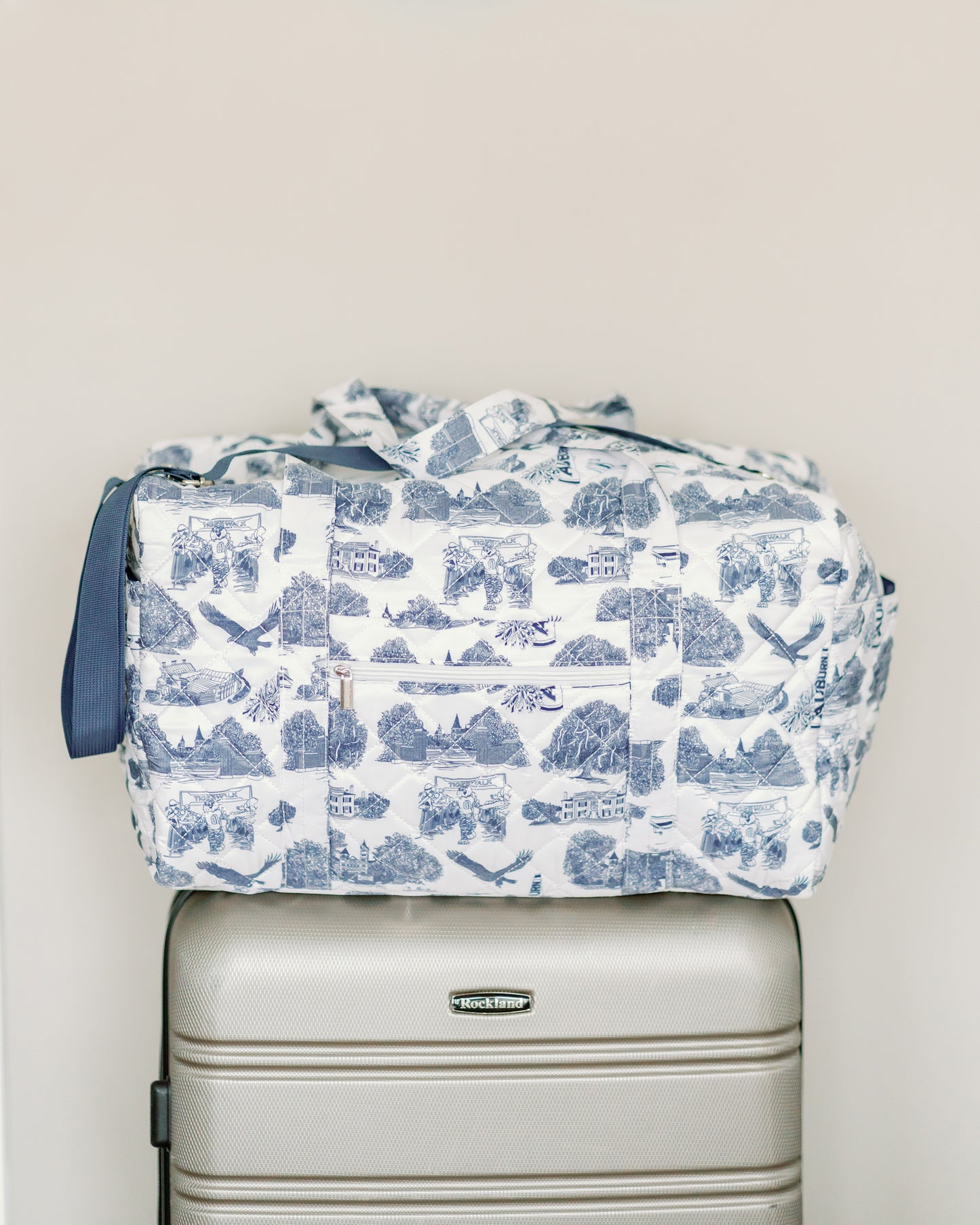Auburn Quilted Duffle