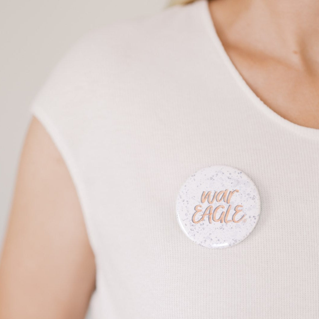 Auburn "War Eagle" Game Day Button