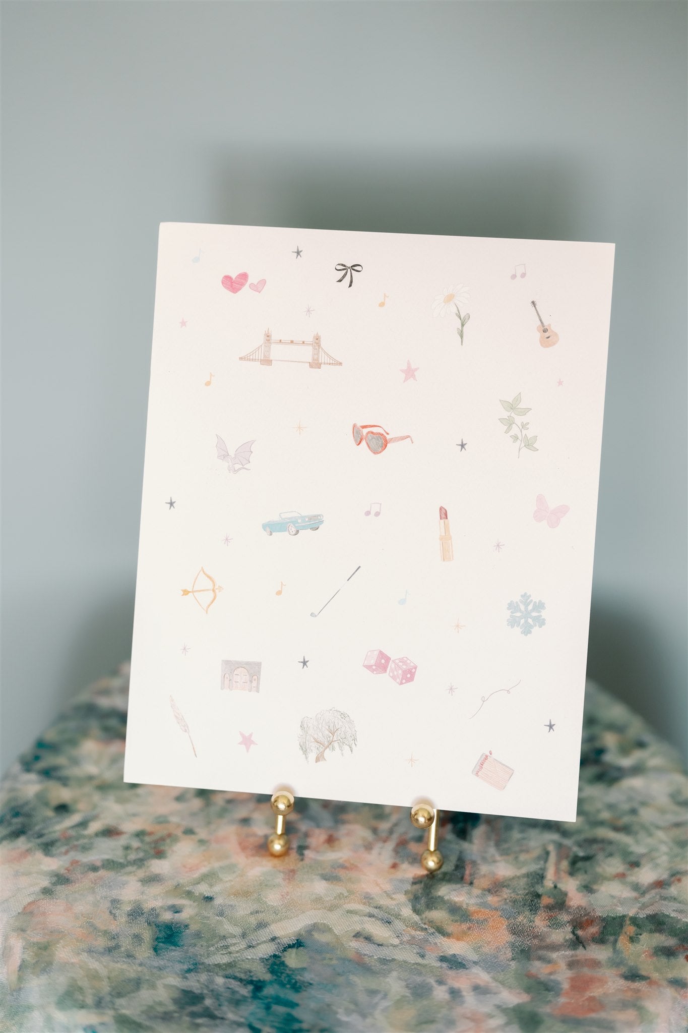 Taylor Swift Illustrative Art Print