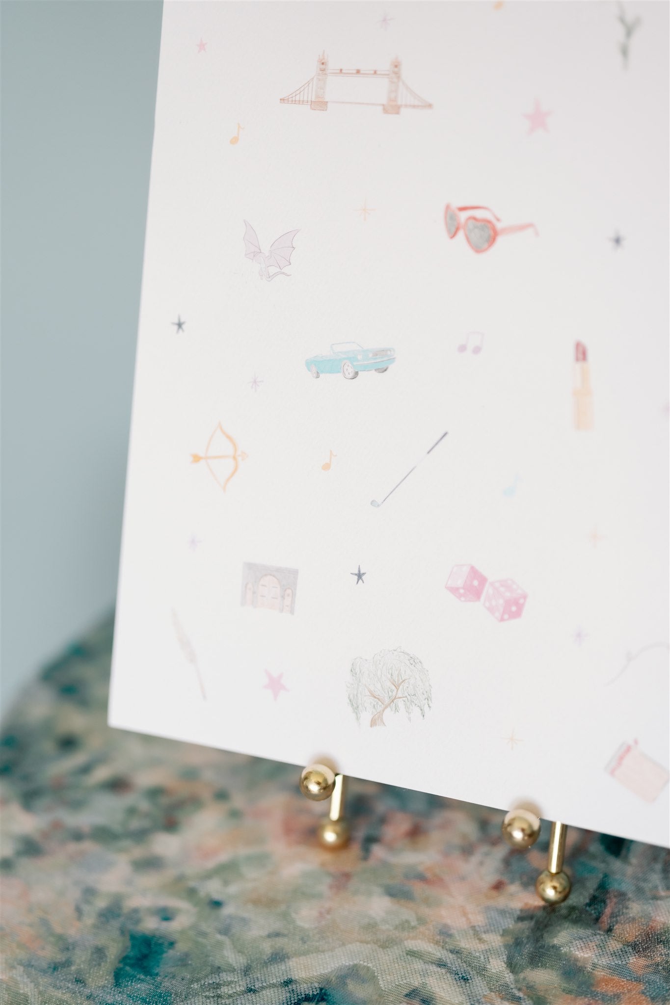Taylor Swift Illustrative Art Print