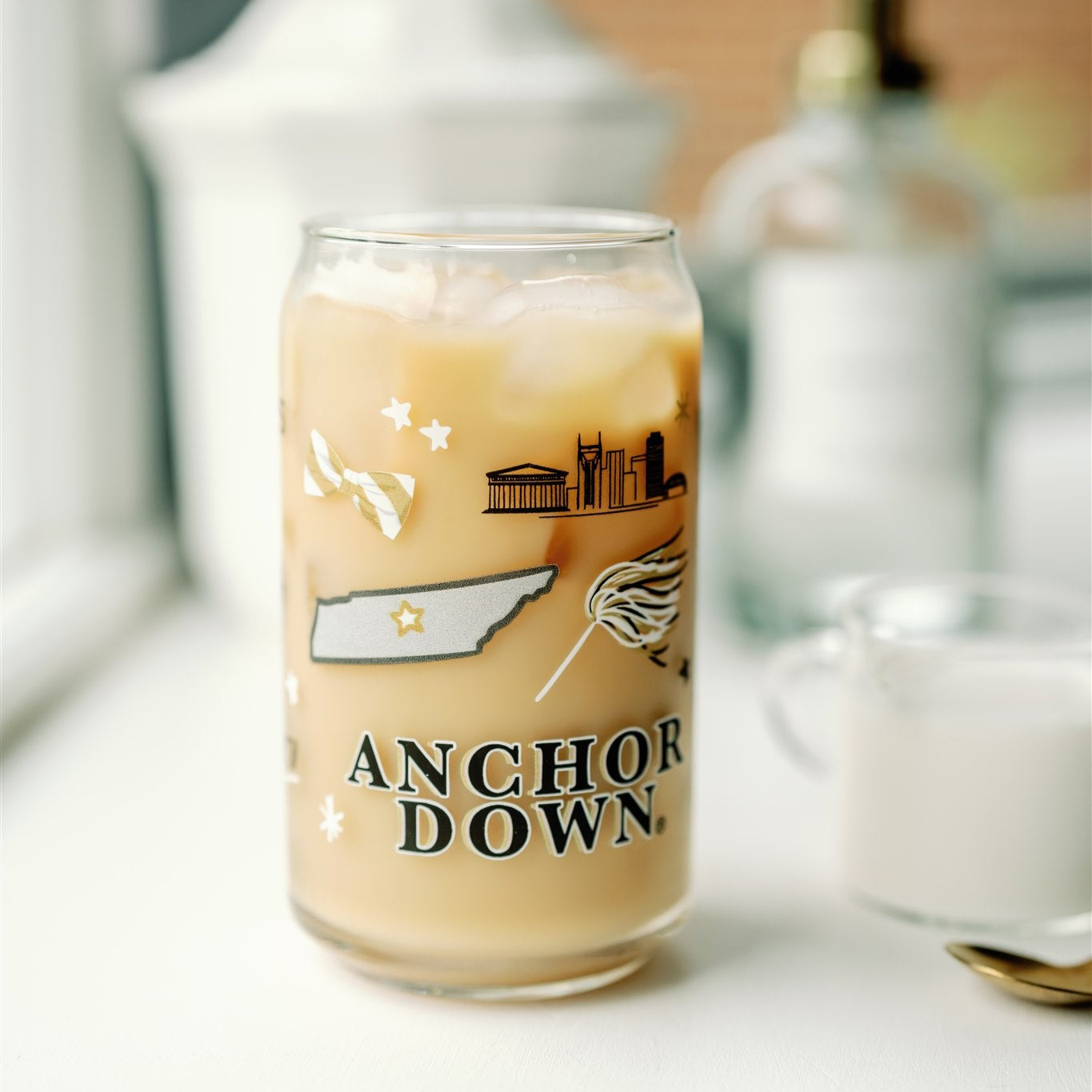 Vanderbilt University Glass Cup