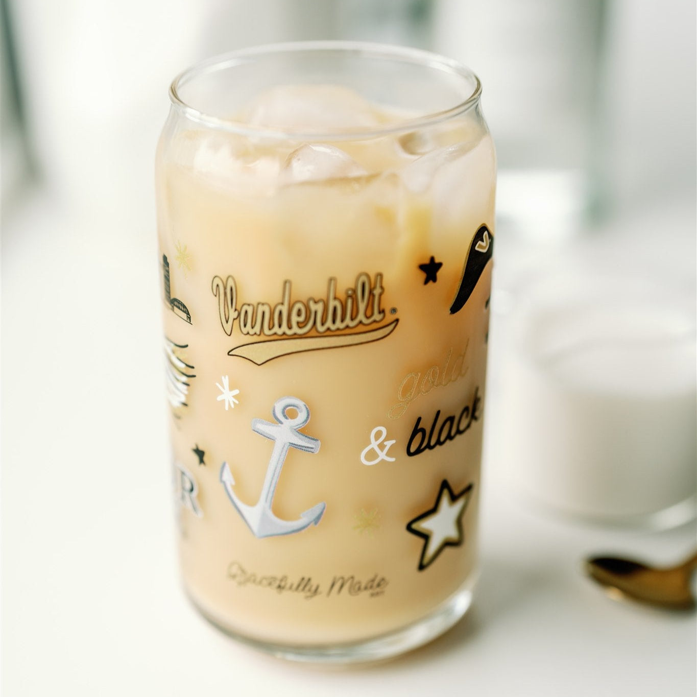 Vanderbilt University Glass Cup