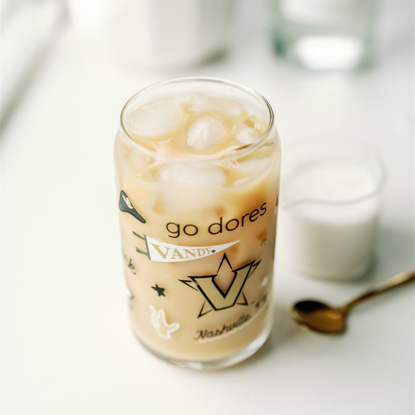 Vanderbilt University Glass Cup