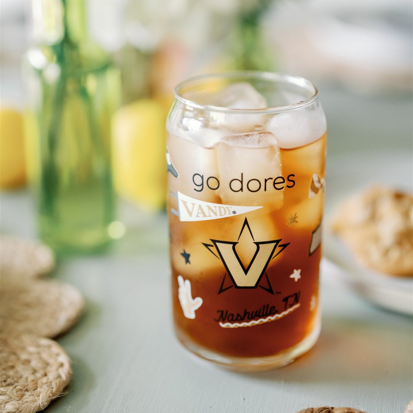 Vanderbilt University Glass Cup