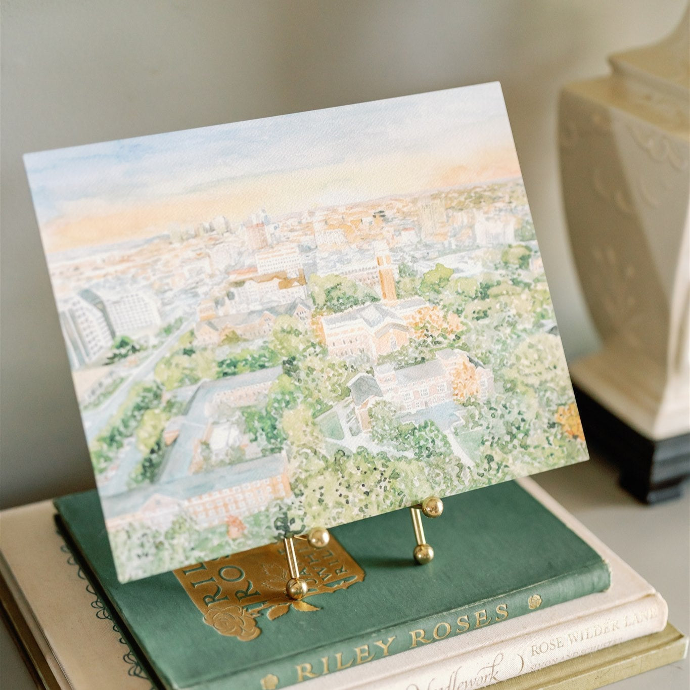 Vanderbilt Aerial Campus Print