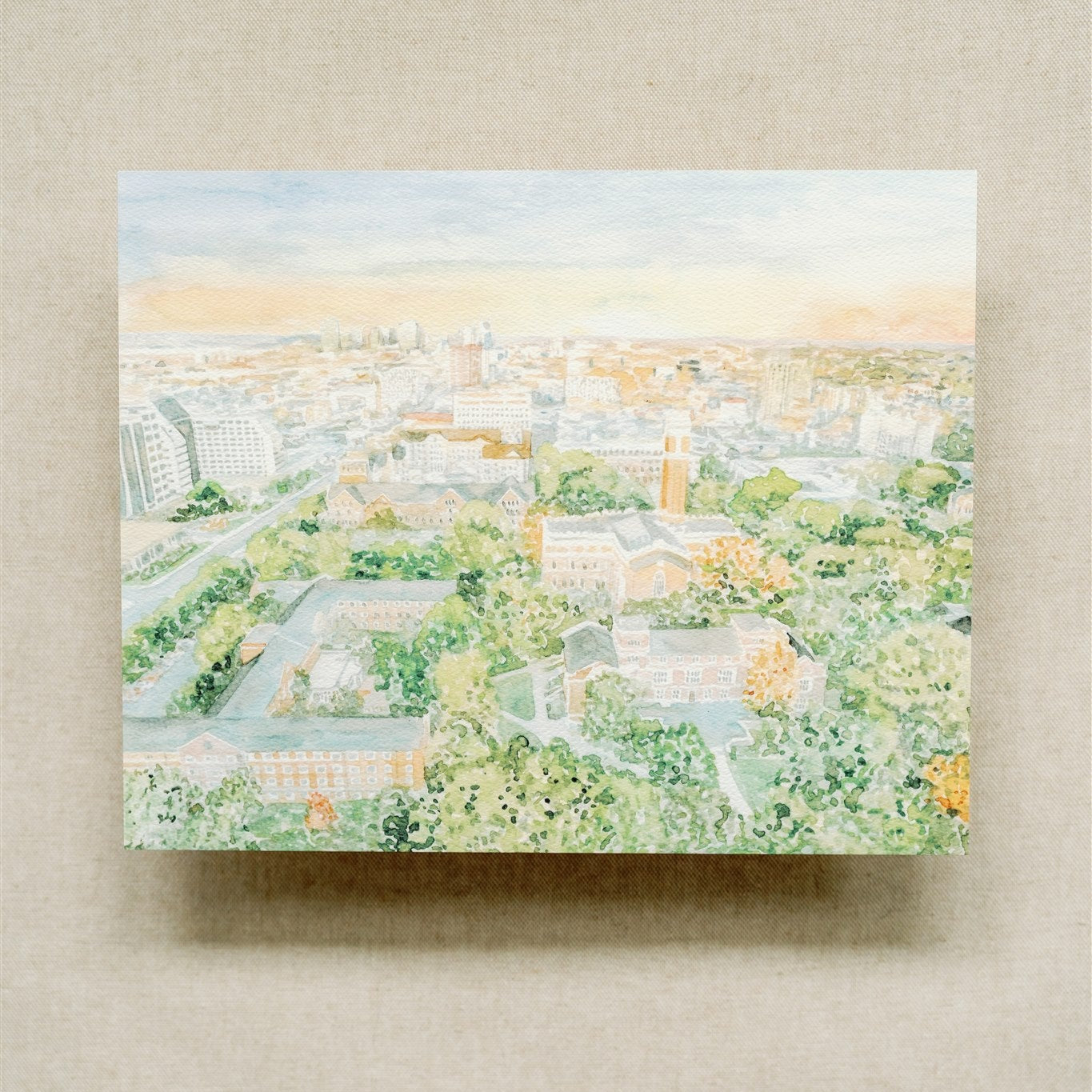 Vanderbilt Aerial Campus Print