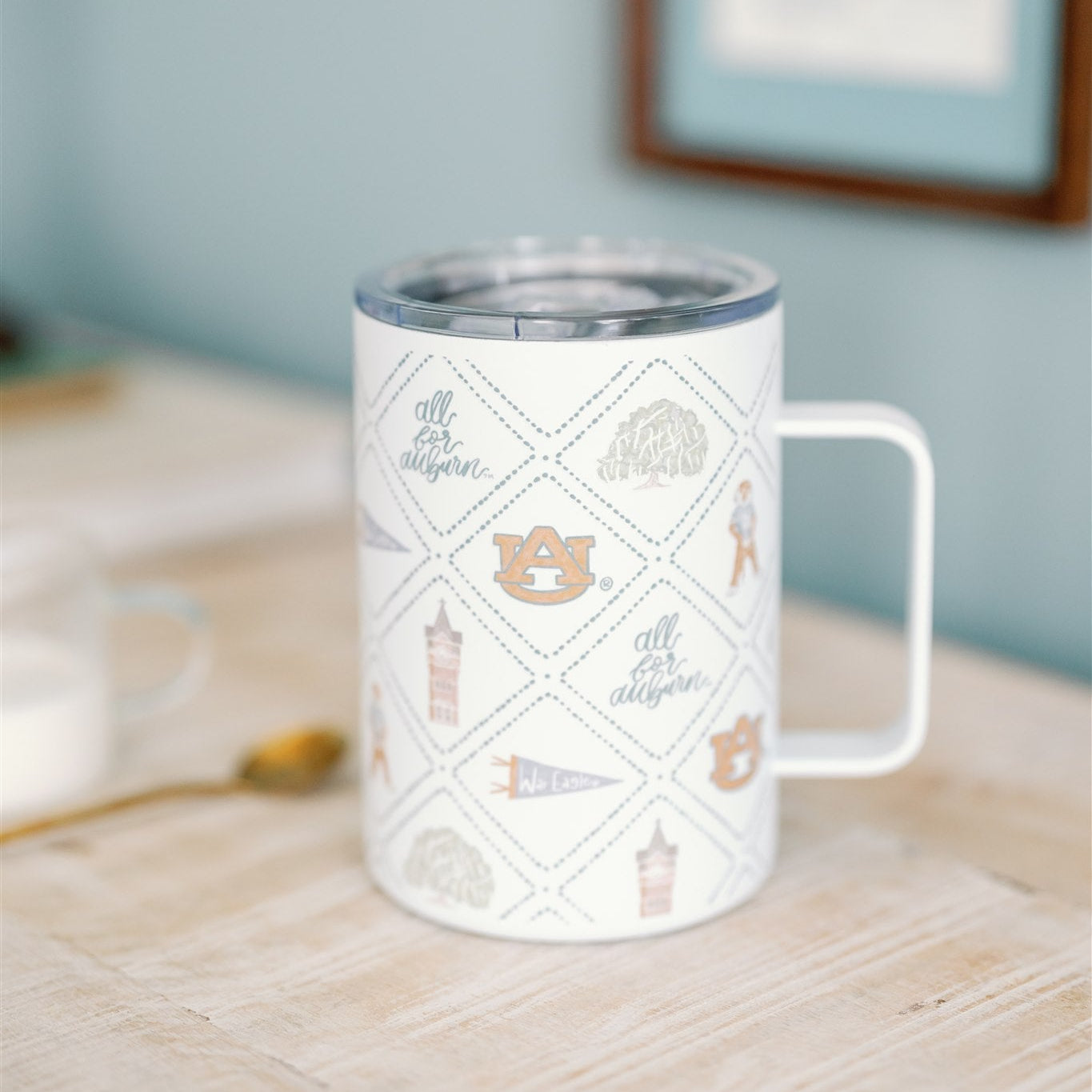 Licensed 16 oz. Insulated Auburn University Mug