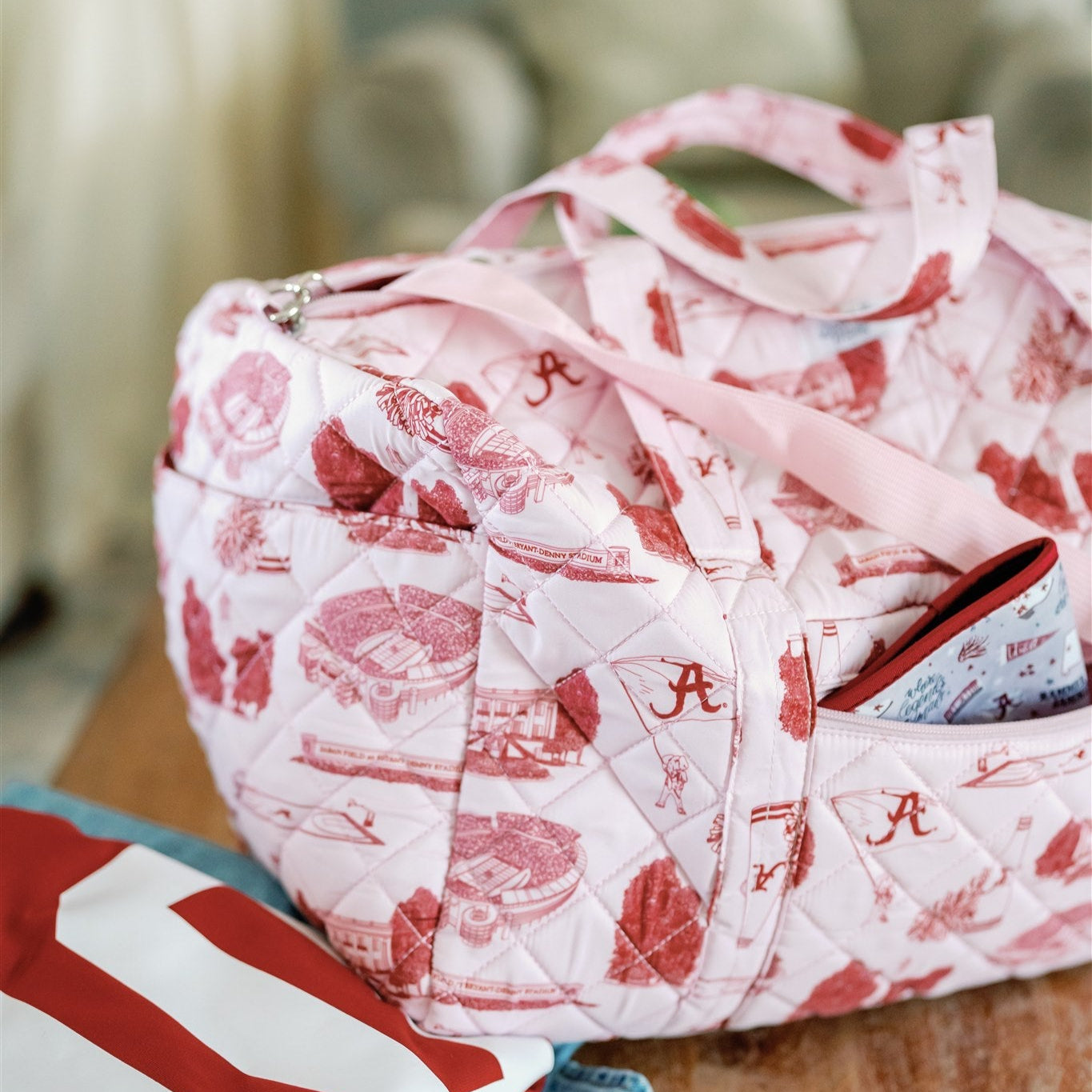 Alabama Quilted Duffle
