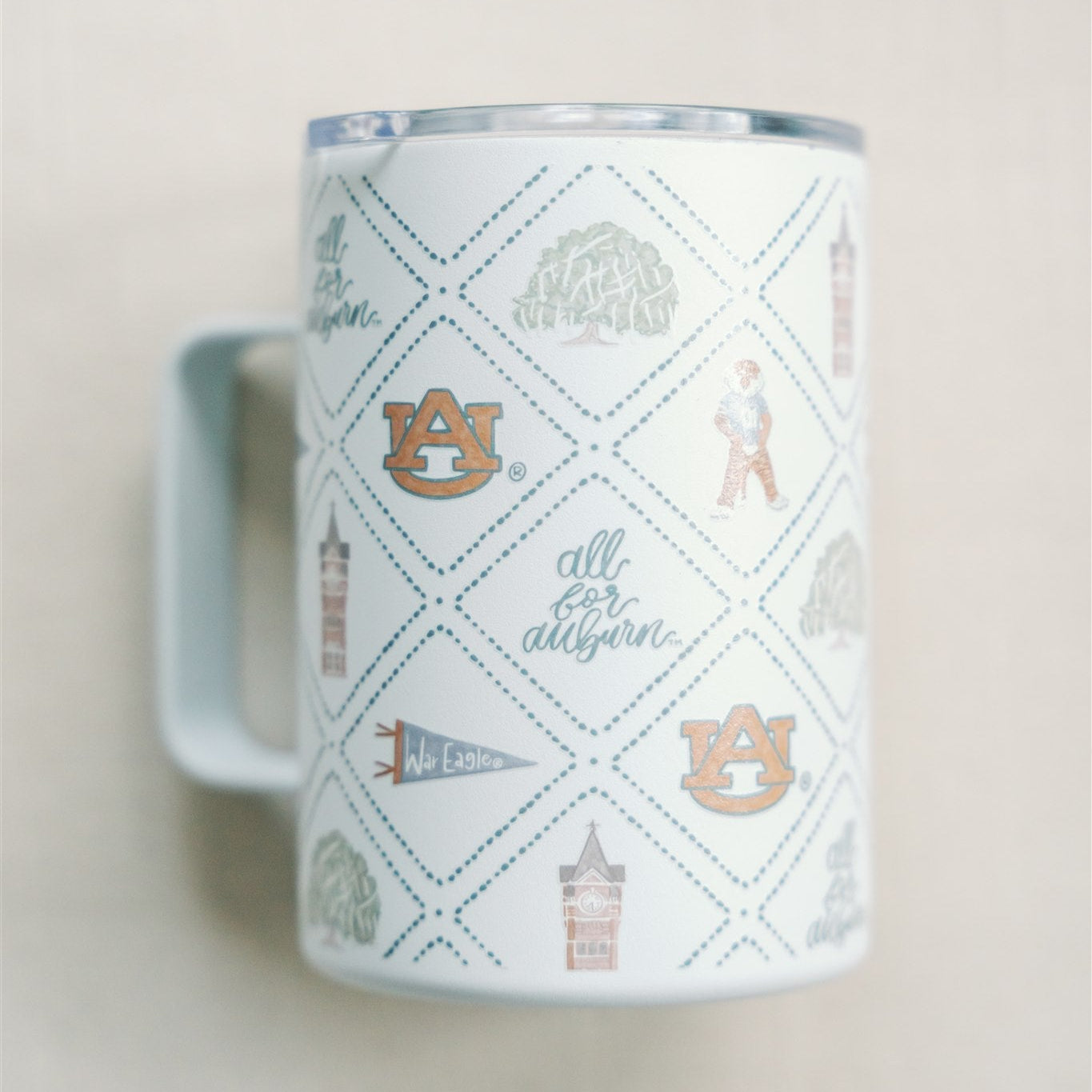 Licensed 16 oz. Insulated Auburn University Mug