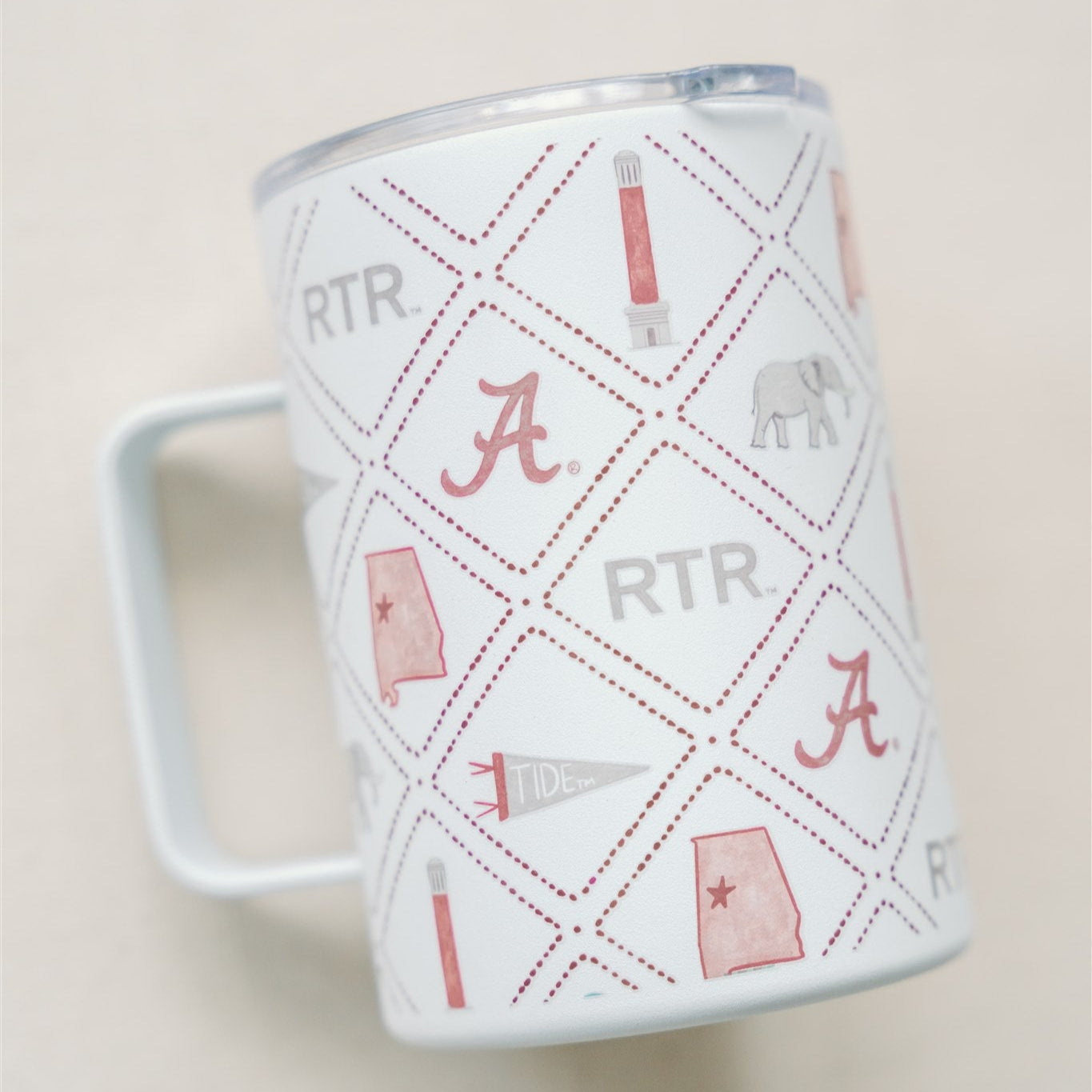 Licensed 16 oz. Insulated University of Alabama Mug