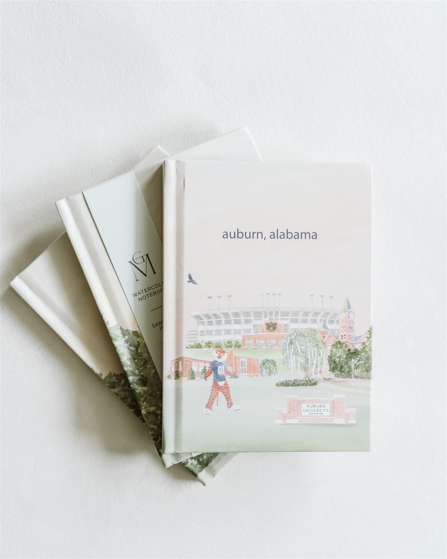 Auburn University Watercolor Hardcover Notebook