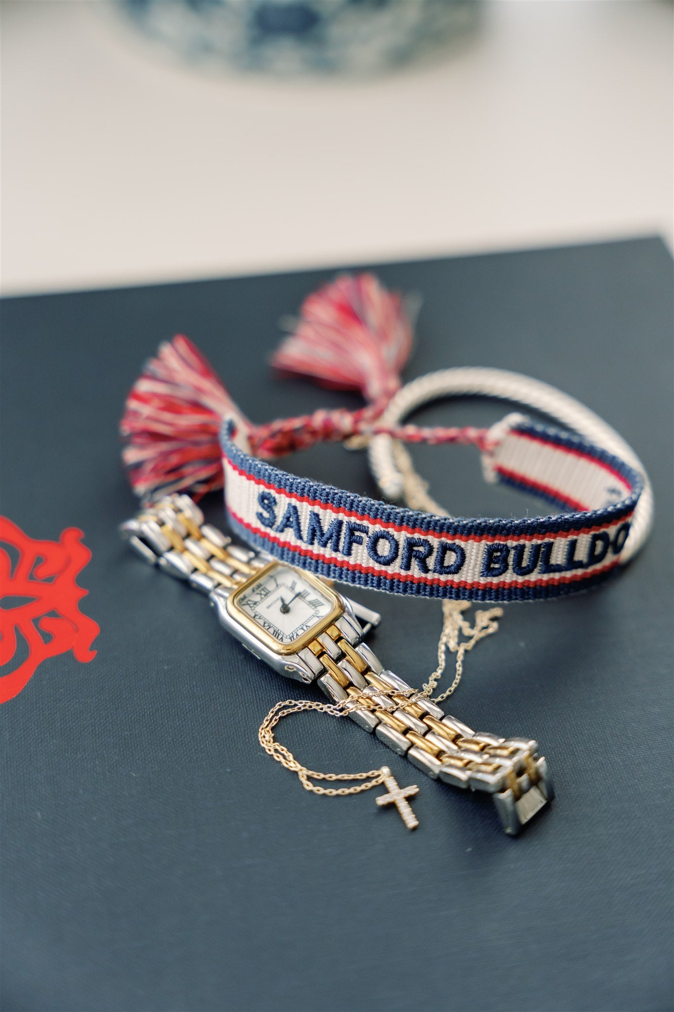 Samford University Woven Bracelet