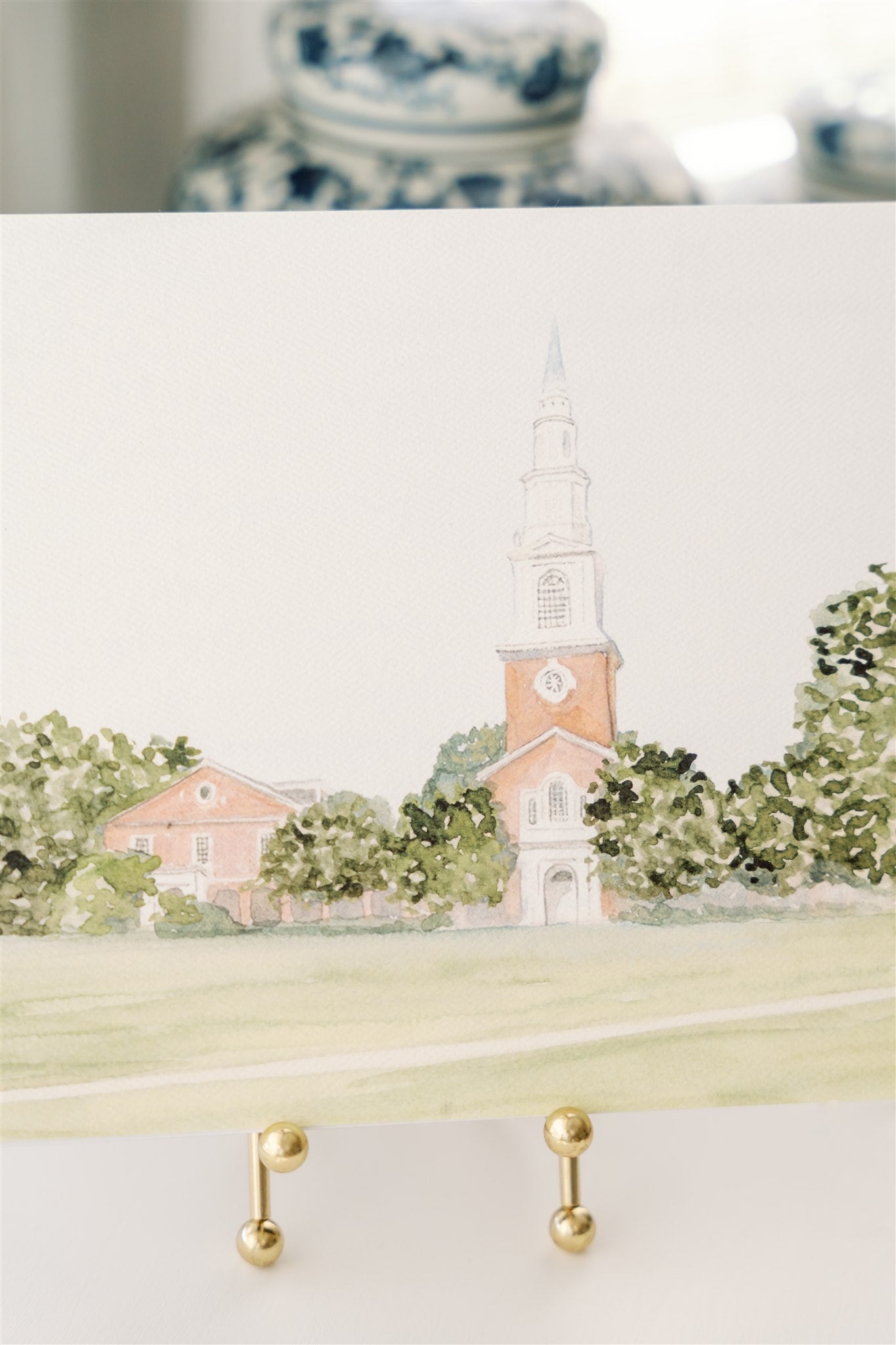 Samford University Reid Chapel Art Print