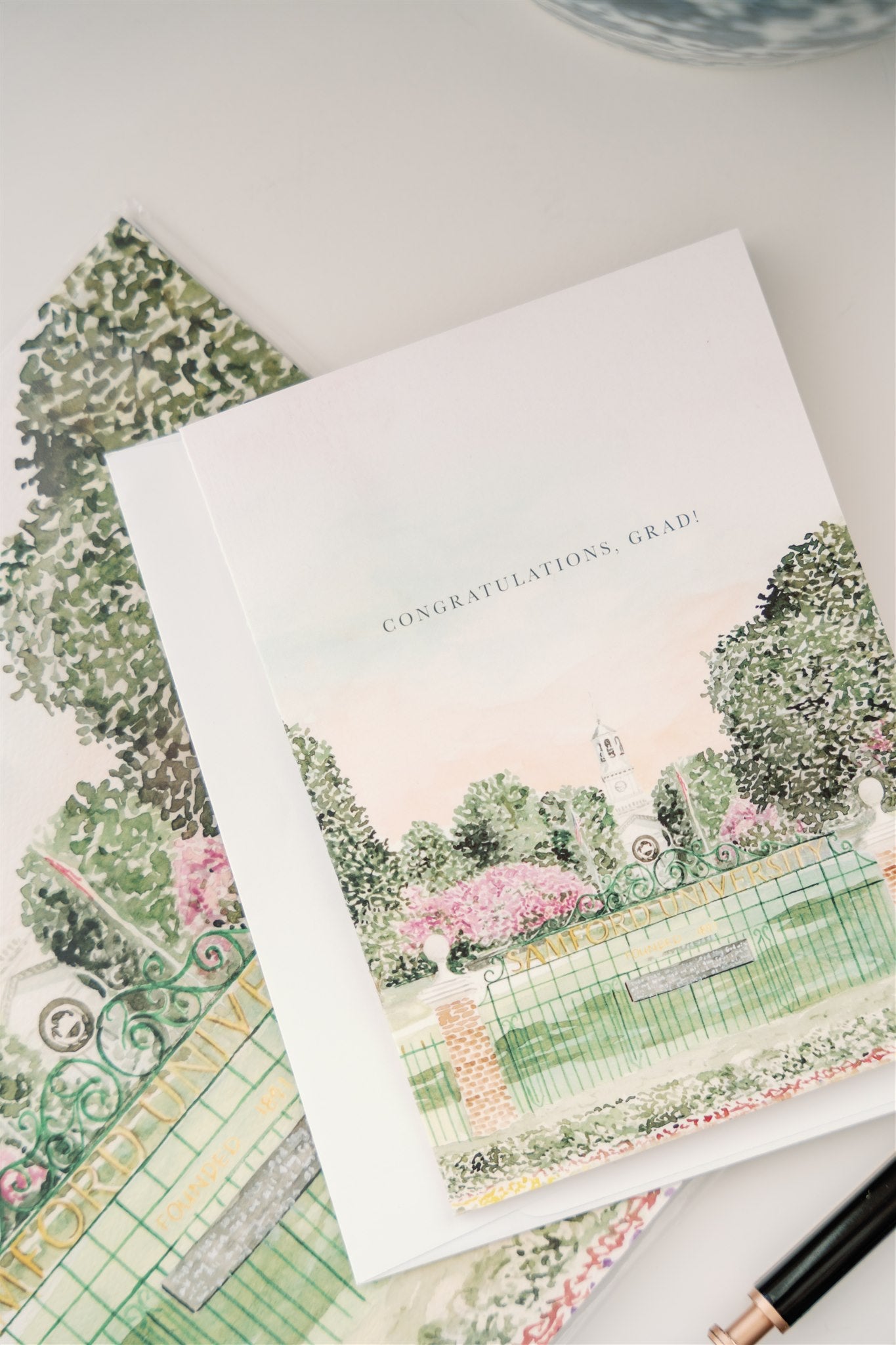 Samford Graduation Greeting Card