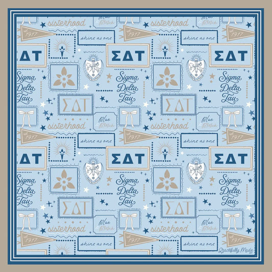 Sigma Delta Tau Silk Scarf