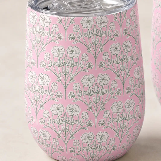 Blushing Blooms Tumbler