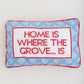Ole Miss Needlepoint Pillow
