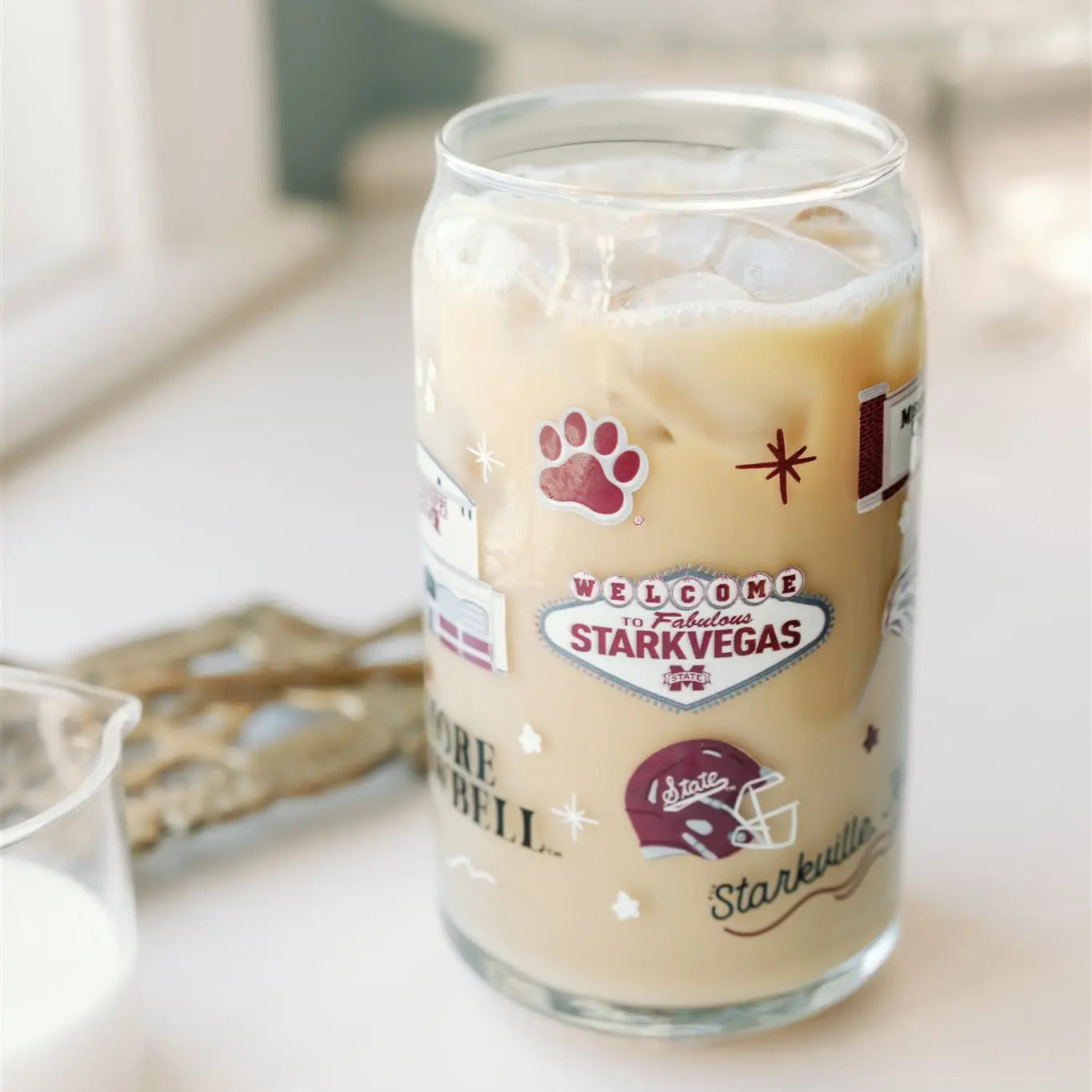 Mississippi State Glass Cup
