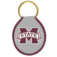 Mississippi State Embroidered Keychain