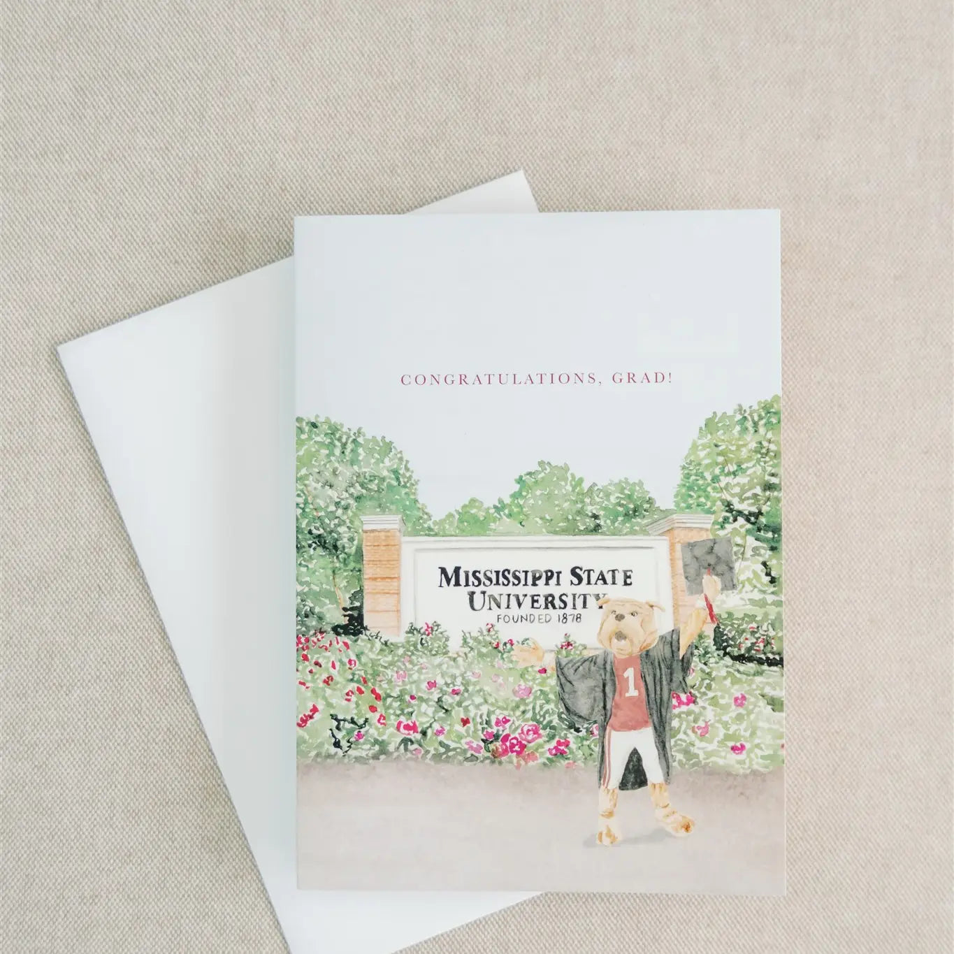 Licensed Mississippi State Graduation Greeting Card