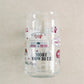 Mississippi State Glass Cup