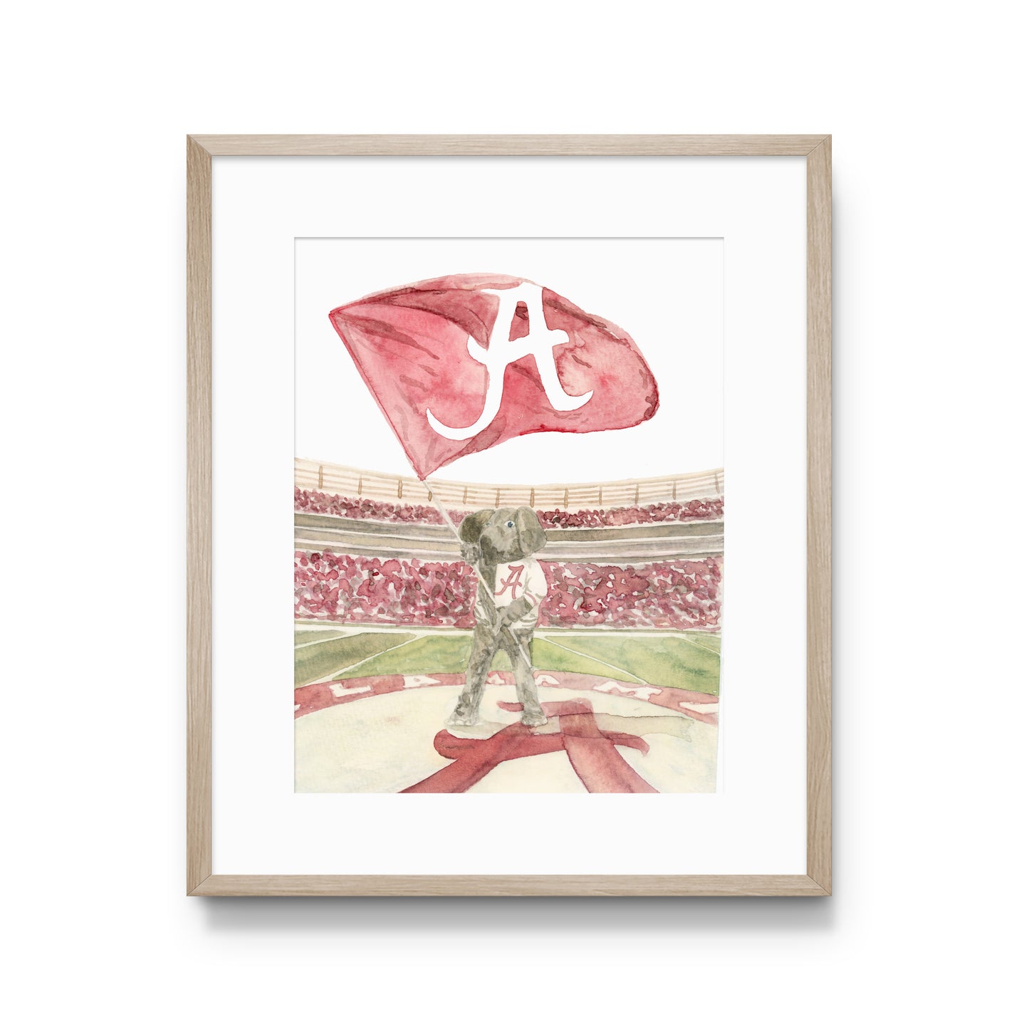 The University of Alabama Big Al Print