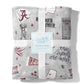 University of Alabama Flannel Fleece Blanket