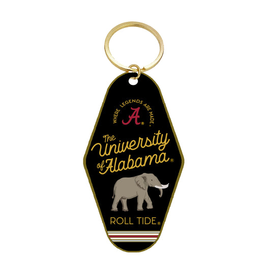 The University of Alabama Enamel Keychain