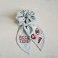 University of Alabama Beaded Scrunchie