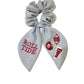 University of Alabama Beaded Scrunchie