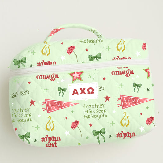 Alpha Chi Omega Toiletry Bag PREORDER