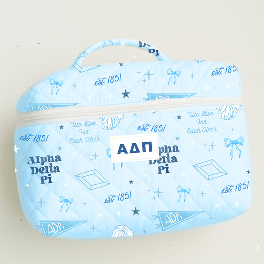 Alpha Delta Pi Toiletry Bag PREORDER