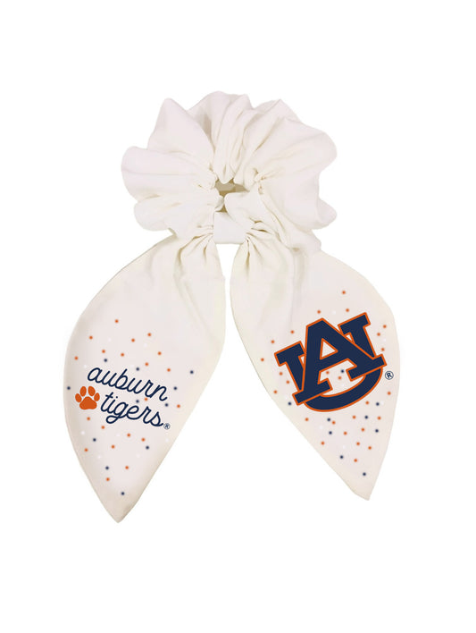 Auburn University Beaded Scrunchie