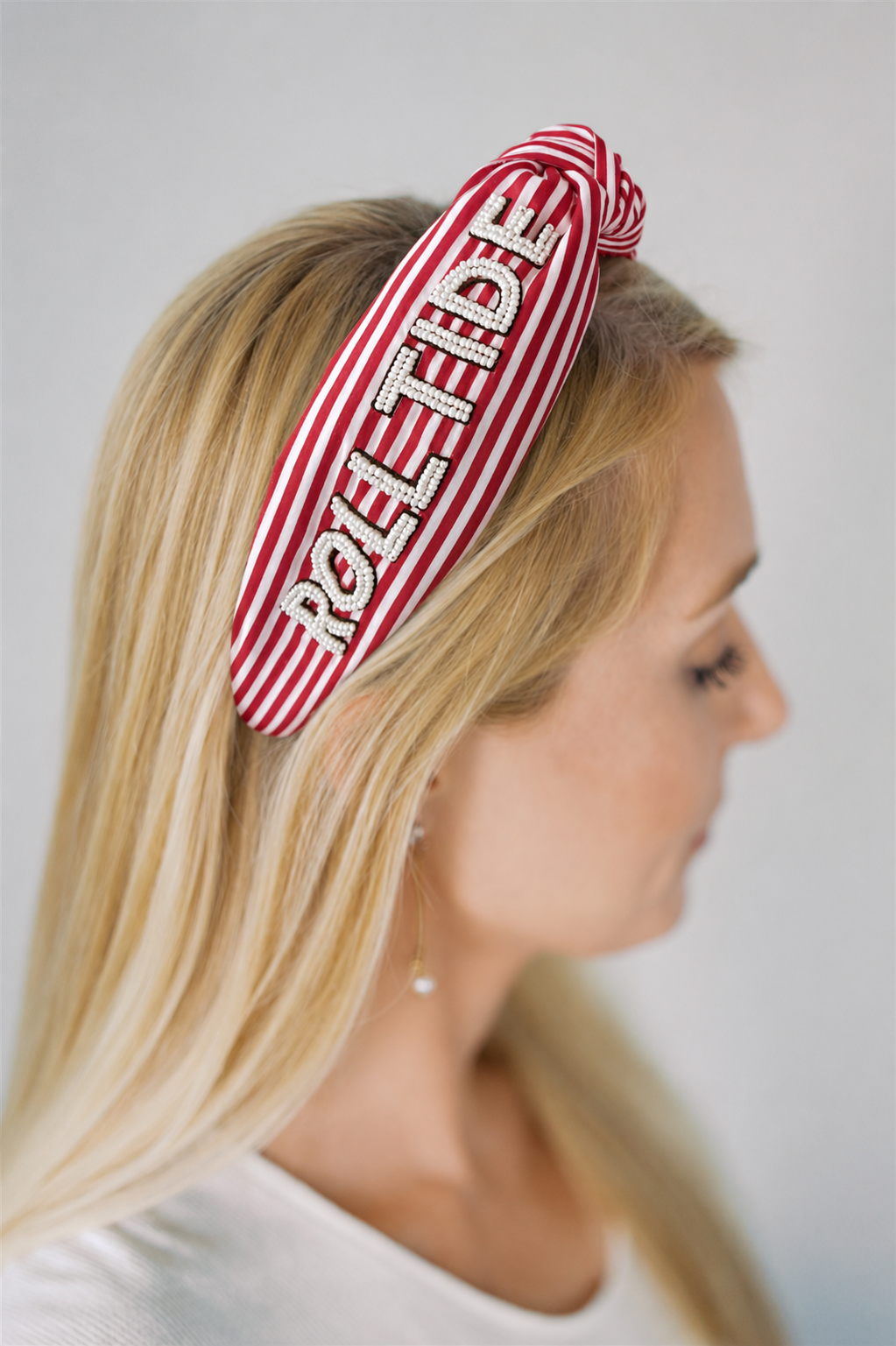 University of Alabama Striped Headband