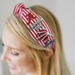 University of Alabama Striped Headband