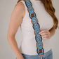 Auburn University Fully Beaded Scalloped Purse Strap PREORDER
