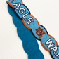 Auburn University Fully Beaded Scalloped Purse Strap PREORDER