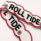 University of Alabama Fully Beaded Scalloped Purse Strap
