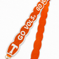 University of Tennessee Fully Beaded Scalloped Purse Strap