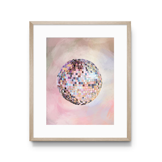 Eras Tour Disco Ball Art Print