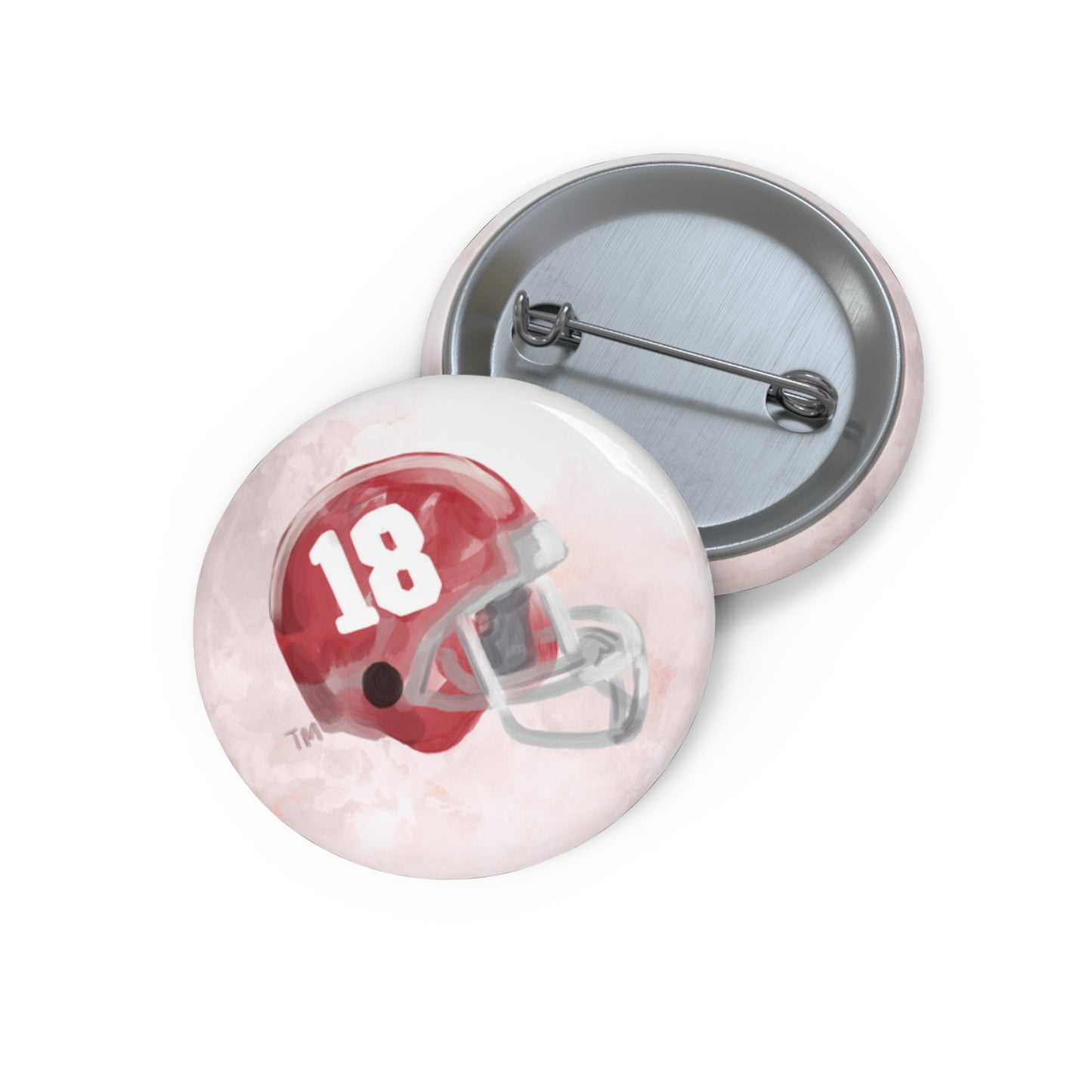 The University of Alabama Helmet Game Day Button