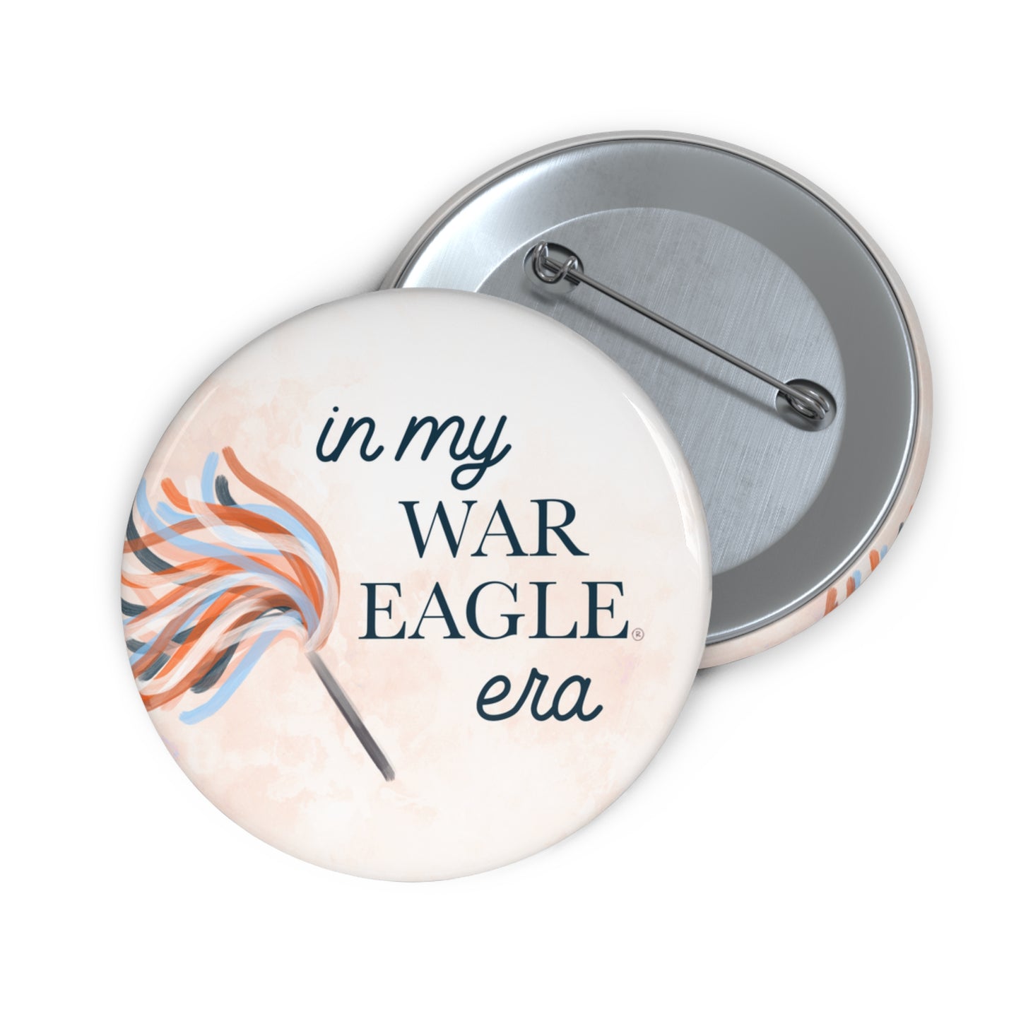 Auburn University "In My War Eagle Era" Game Day Button