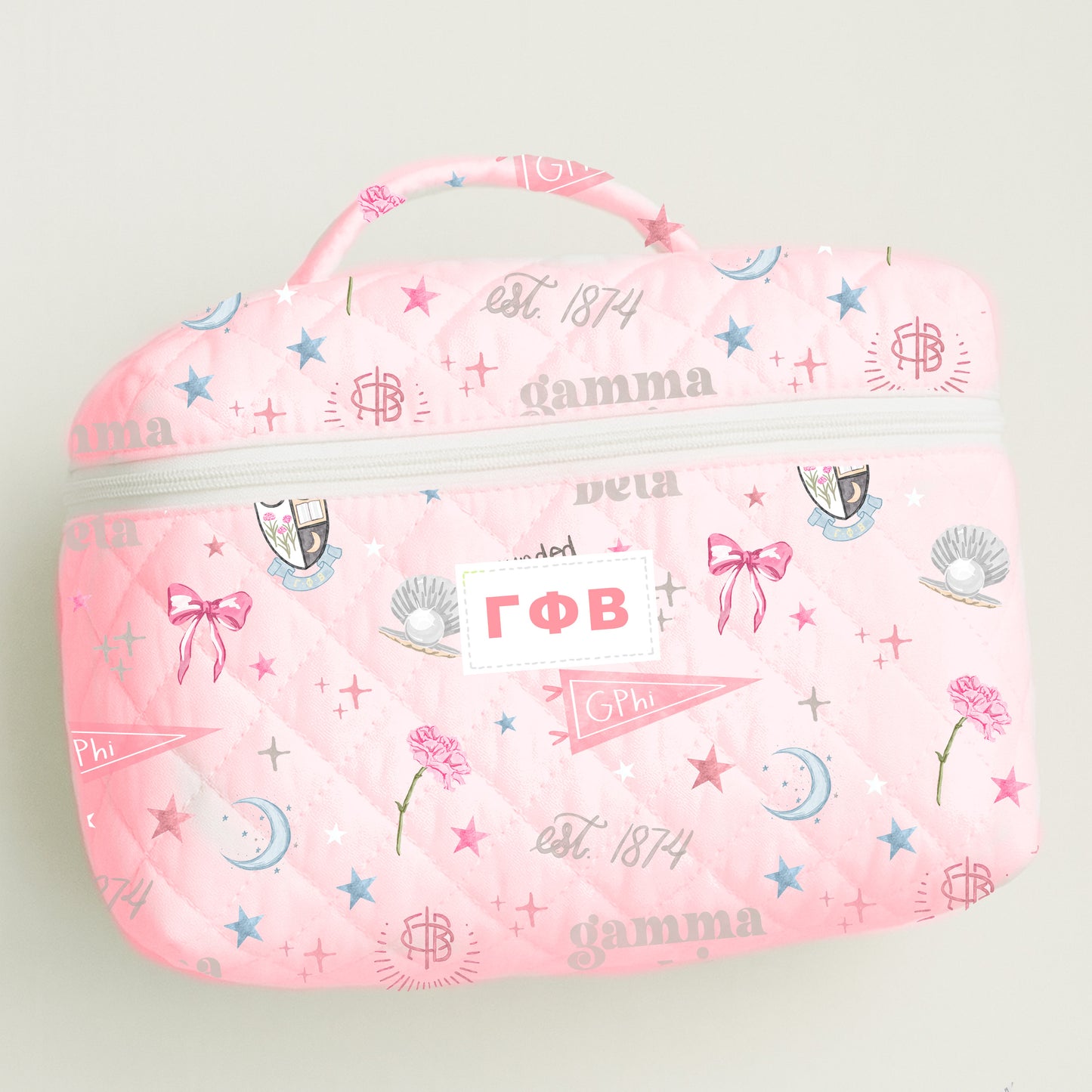 Gamma Phi Beta Toiletry Bag PREORDER