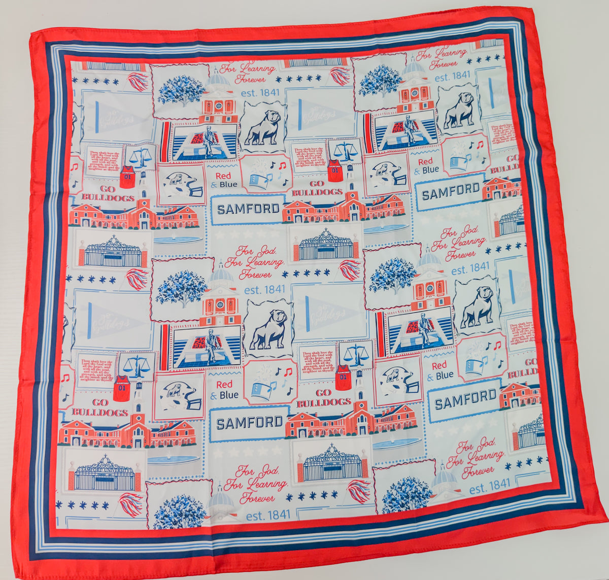Samford University Silk Scarf