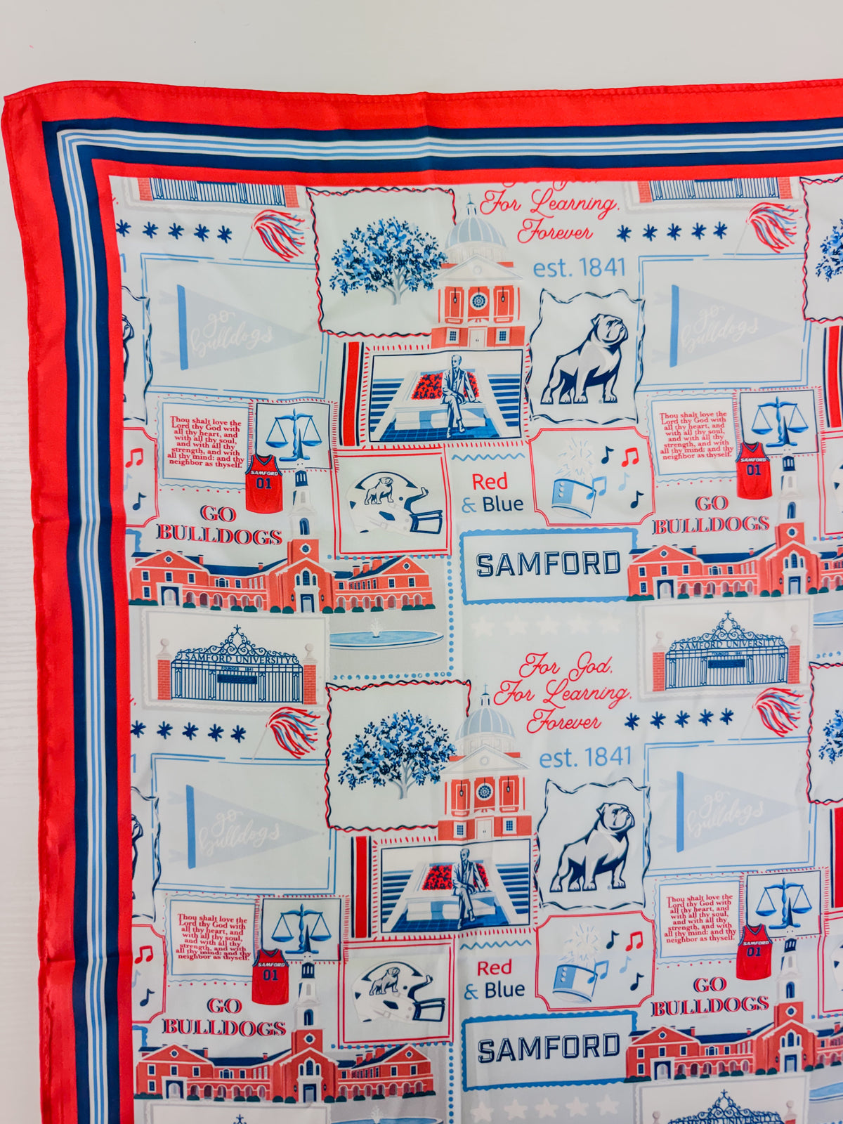 Samford University Silk Scarf